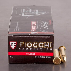50rds - 8mm Lebel Fiocchi 111gr. FMJ Ammo