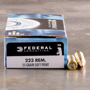 20rds - .223 Federal Power-Shok 55gr. SP Ammo