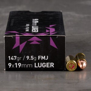1000rds – 9mm Igman 147gr. FMJ Ammo
