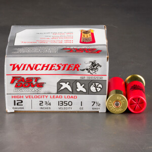 250rds – 12 Gauge Fast Dove High Brass 2-3/4" 1oz. #7.5 Shot Ammo