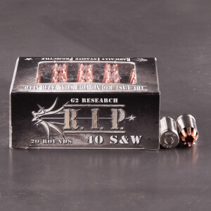 20rds - 40 S&W G2 Research RIP 115gr. HP LF Ammo