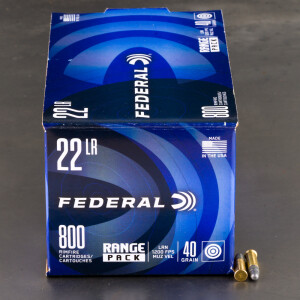 800rds – 22 LR Federal Champion 40gr. LRN Ammo