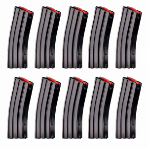 10 - South Korean Military Surplus AR-15 30rd Black Steel Magazines