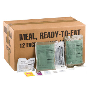 12 - The Military Ration Co. Meals, Ready-to-Eat (MREs)