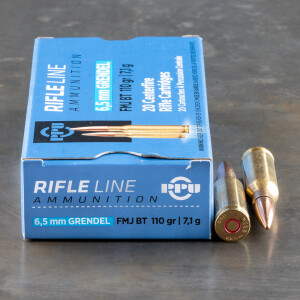 500rds – 6.5 Grendel Prvi Partizan 110gr. FMJBT Ammo