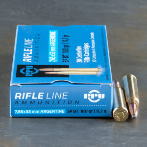 20rds - 7.65 Argentine Prvi Partizan 180gr. SP Ammo
