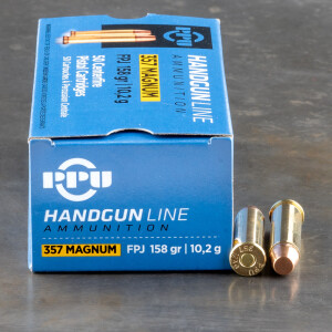 500rds – 357 Magnum Prvi Partizan 158gr. FPJ Ammo