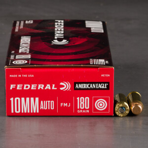 1000rds – 10mm Federal American Eagle 180gr. FMJ Ammo