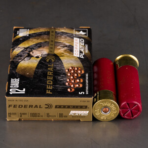 5rds - 12 Ga. Federal Vital-Shok 3" 00 Buckshot Ammo