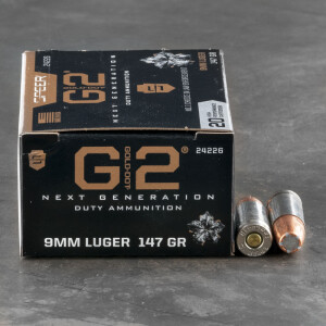 20rds – 9mm Speer Gold Dot G2 147gr. JHP Ammo