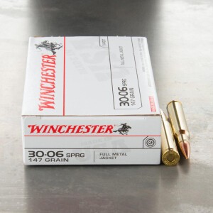 200rds – 30-06 Winchester USA 147gr. FMJ Ammo