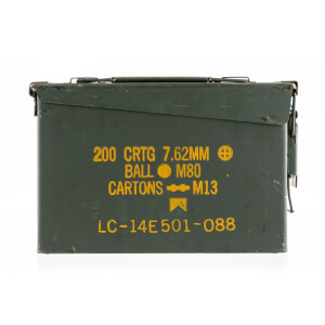 1 - USGI 30 Cal. Size Ammo Can - Fair