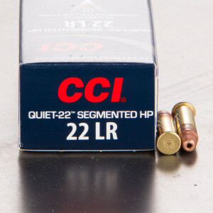 500rds – 22 LR CCI Quiet-22 40gr. SHP Ammo