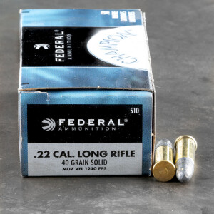 5000rds – 22 LR Federal Champion 40gr. LRN Ammo
