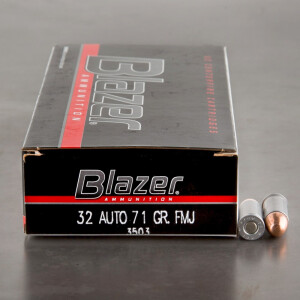 50rds – 32 ACP Blazer 71gr. FMJ Ammo