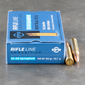 20rds - 30-06 Prvi Partizan 165gr. Soft Point Ammo