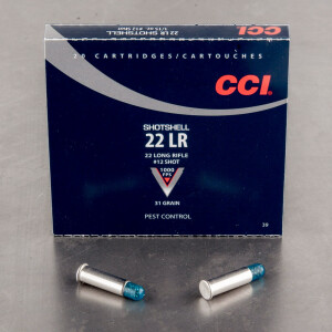 200rds – 22 LR CCI 31gr. #12 Shot Ammo