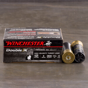 10rds - 12 Gauge Winchester Supreme 3"  1 3/4oz.  #4 Turkey Load
