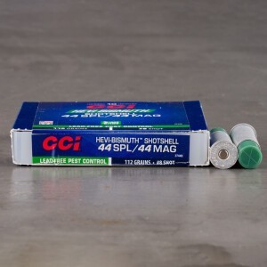10rds – 44 Special CCI Pest Control Shotshell 112gr. #8 Bismuth Shot Ammo