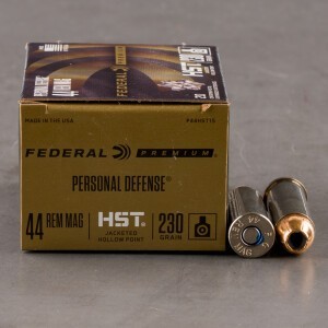 20rds – 44 Mag Federal Personal Defense HST 230gr. JHP Ammo