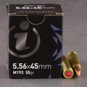 1000rds – 5.56x45 Igman 55gr. FMJ M193 Ammo