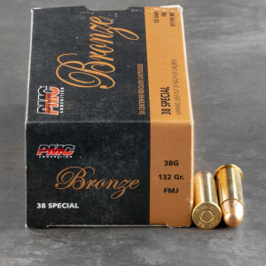 1000rds - 38 Special PMC 132gr. FMJ Ammo