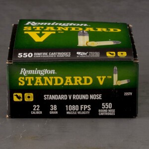 6600rds – 22 LR Remington Standard V 38gr. LRN Ammo