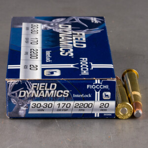 200rds – 30-30 Fiocchi 170gr. FSP Ammo