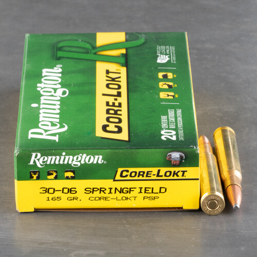 30-06 Pointed Soft-Point (PSP) Ammo for Sale by Remington - 200 Rounds