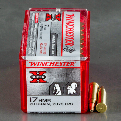 洋楽 HOLLO POINT 17 HMR Jacketed Hollow-Point (JHP) Ammo for Sale by Winchester