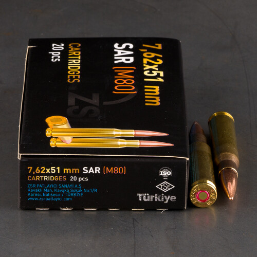 Cheap 308 Winchester (7.62X51) ammo - Bulk ZSR Ammunition Full