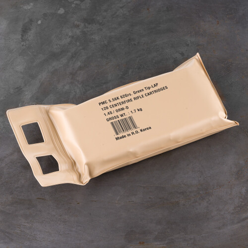 5.56x45mm Ammo - 120 Rounds of 62 Grain Penetrator by PMC